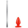 I Love Butt Plug Fat S I Love Butt 11 x 6 cm Rouge